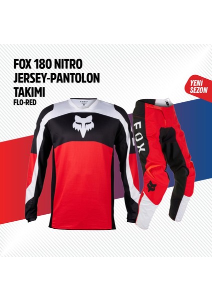 Siyah Kırmızı Jersey Pantolon Takımı