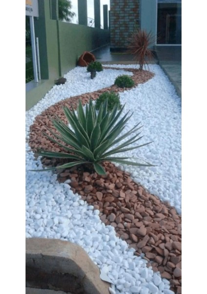 Beyaz Dolomit Taş 5 kg 4-6 cm Dere Çakıl Taşı Bahçe Peyzaj Süs Taşı Saksı Teraryum Akvaryum Taşı A0505 modelleri