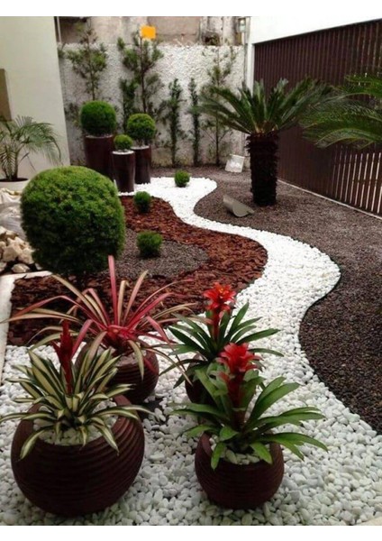 Beyaz Dolomit Taş 5 kg 4-6 cm Dere Çakıl Taşı Bahçe Peyzaj Süs Taşı Saksı Teraryum Akvaryum Taşı A0505 indirimleri