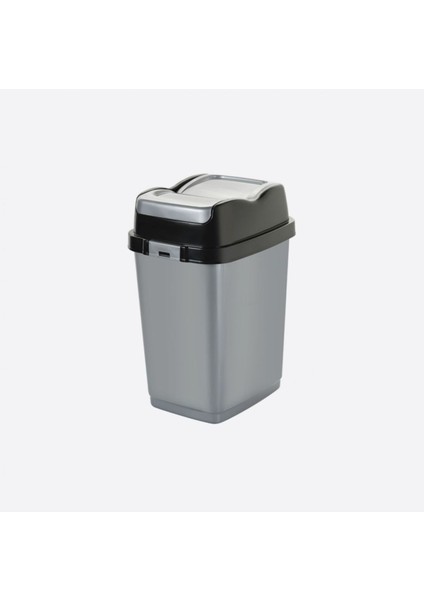 Şık Gri Çöp Kovası, Pratik ve Kullanışlı Çöp Toplama Kabı