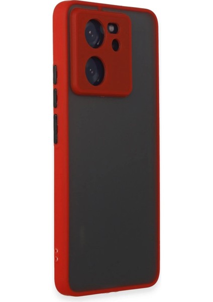 Xiaomi Mi 13T Pro Kılıf Montreal Silikon Kapak - Kırmızı - 11337-7847 fiyatları