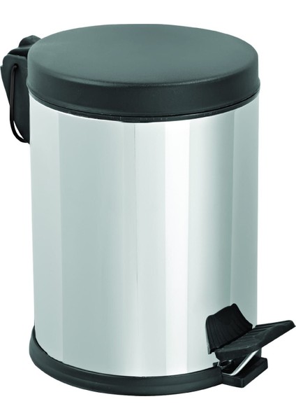 5 Lt Plastik Kapaklı Çöp Kovası, Pratik ve Şık Tasarım