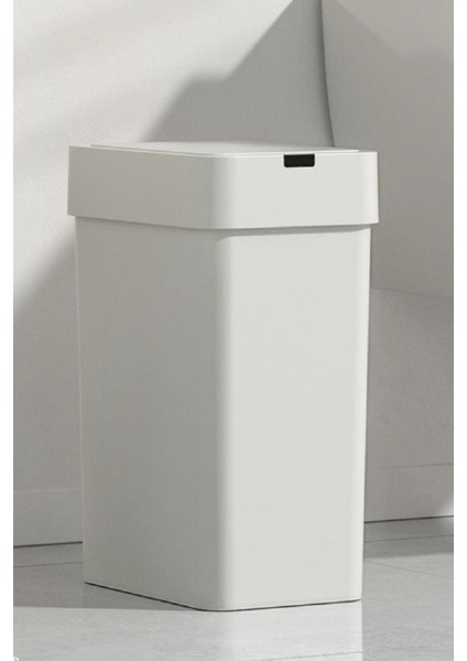 Sensörlü 9l Beyaz Çöp Kovası, Pratik ve Şık Tasarım