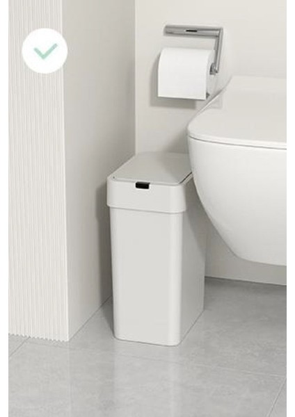 Sensörlü 9l Beyaz Çöp Kovası, Pratik ve Şık Tasarım fiyatları