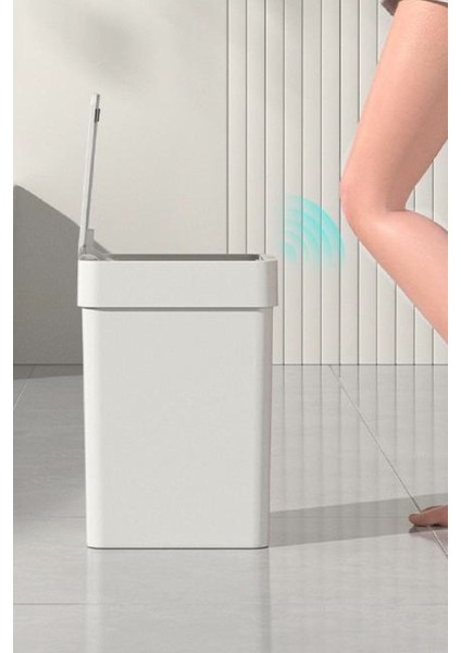 Sensörlü 9l Beyaz Çöp Kovası, Pratik ve Şık Tasarım modelleri