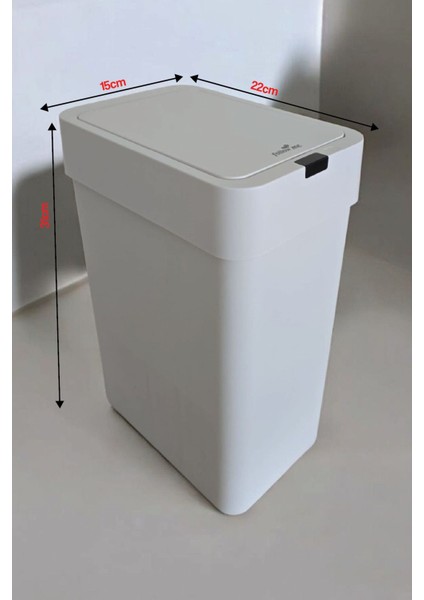 Sensörlü 9l Beyaz Çöp Kovası, Pratik ve Şık Tasarım indirimleri