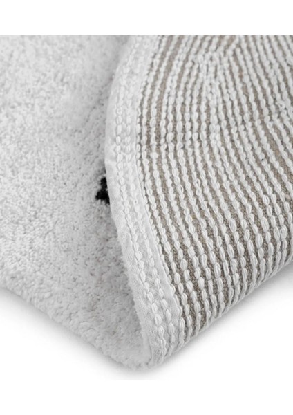 Siyah Yazı Nakışlı Banyo Paspası 50X80 Cm, Şık ve Kaliteli Kullanım Sağlar. fırsatları