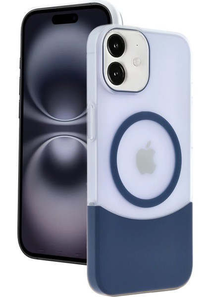 iPhone 11 Velar Magsafe Kapak - Lacivert - 15432-5270