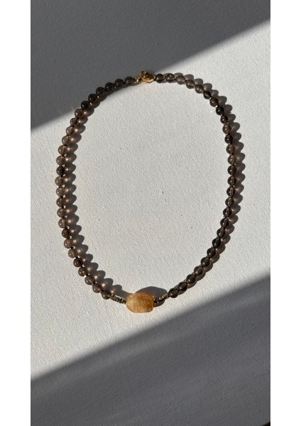 Dumanlı Kuvars Kolye modelleri