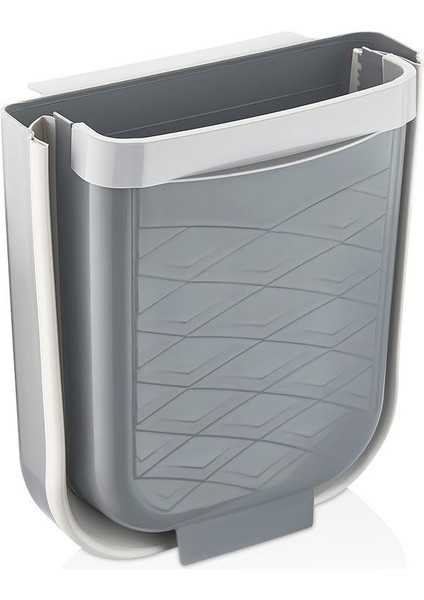 Katlanabilir Iç Dolap Çöp Kovası, Kahverengi, Pratik ve Şık Tasarım fiyatları