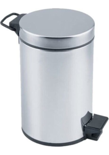 Krom Pedallı 5 Lt Çöp Kovası, Şık ve Kullanışlı Temizlik Aksesuarı