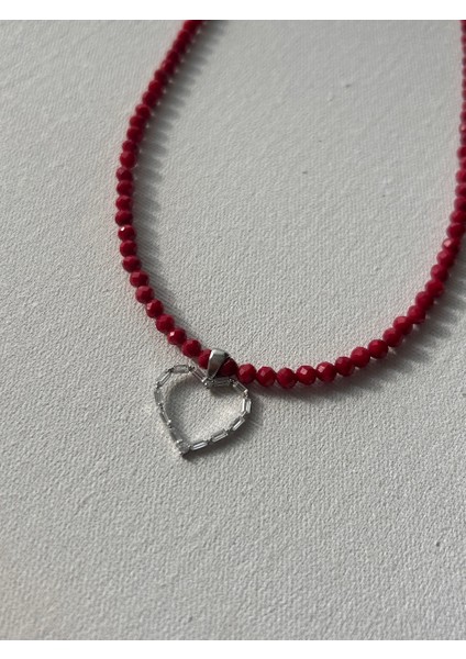 Mercan 925 Ayar Gümüş Kolye modelleri