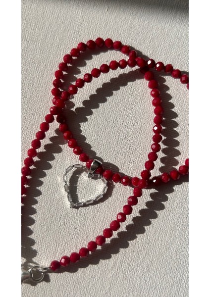 Mercan 925 Ayar Gümüş Kolye indirimleri