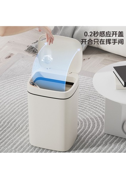 Sensörlü 12 Lt Çöp Kovası Beyaz, Hijyenik ve Kullanışlı Ev ve Ofis Çözümleri indirimleri