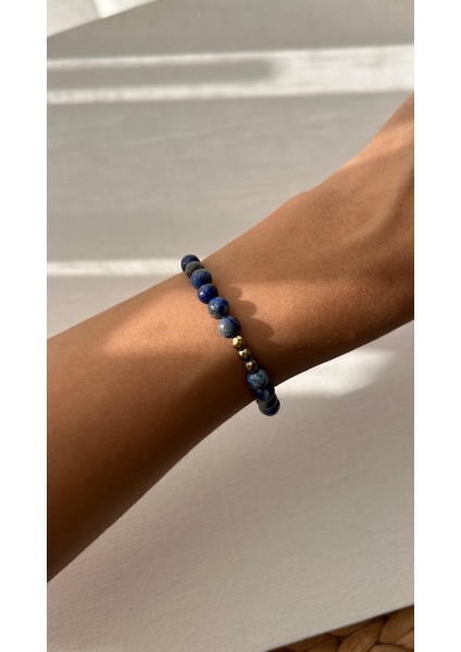 Lapis Lazuli Bileklik modelleri