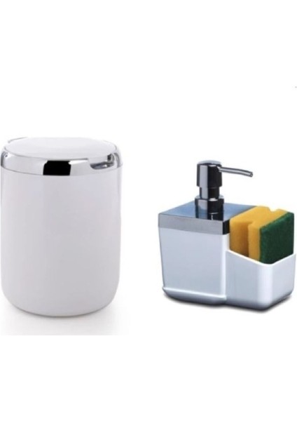 Şık ve Kullanışlı 2'li Mutfak Seti, Modern Beyaz Tasarım ile Evinizdeki Şıklık