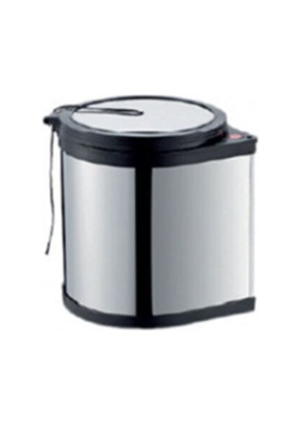 Gri Çelik Çöp Kovası, Dolap Içi Mutfak Kullanımı, Dayanıklı ve Şık Tasarım