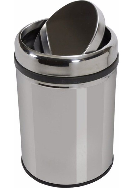 Pratik Oynar Kapaklı Paslanmaz Çöp Kovası 16 Litre, Şık ve Kullanışlı Tasarım fiyatları