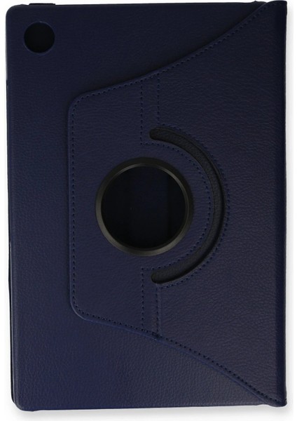 Samsung Galaxy Tab A9 Plus Kılıf 360 Tablet Deri Kılıf - Lacivert - 18734-2571