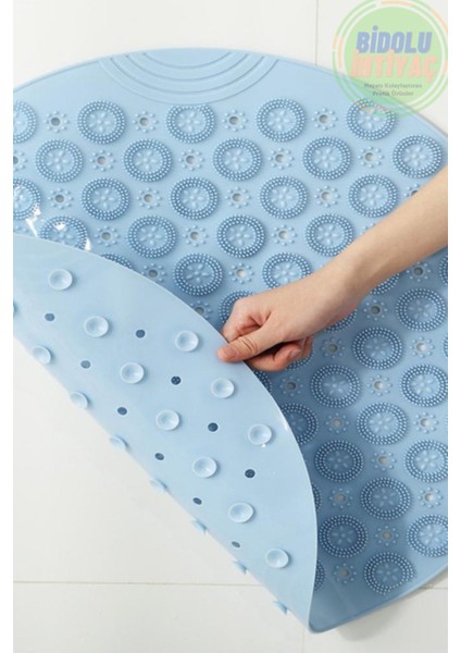 Masajlı Banyo Duş Kaydırmaz Matı Pedi Silikon Vantuzlu Paspas Duşakabin Paspası. Ayak Kaydırmaz fırsatları