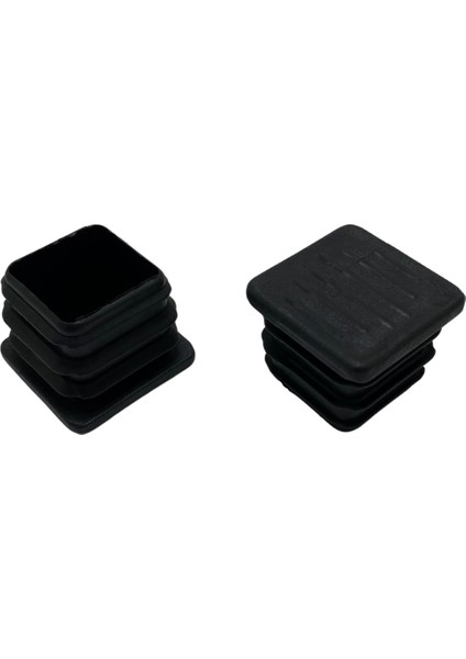 Kare Demir Profil Iç Tapa Geçme Plastik Ayak Geçme Koruma PLASTIĞI(20MM)(SİYAH) fırsatları