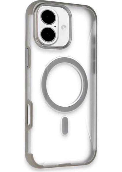 iPhone 16 Hilton Magsafe Kapak - Titan Gri - 11022-5584