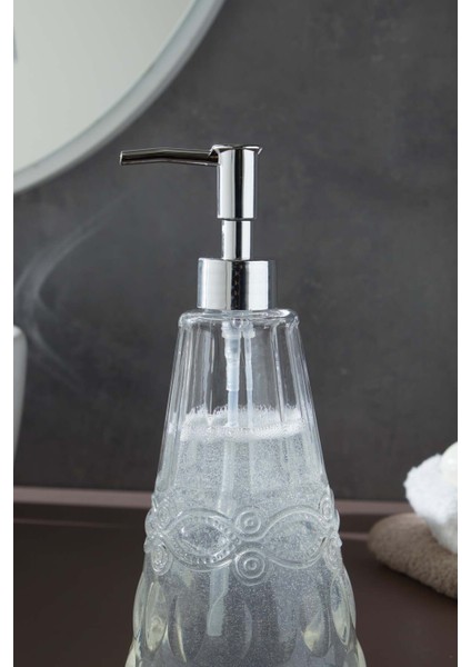 El Yapımı Cam Sıvı Sabunluk, Şık ve Zarif Tasarım, Dayanıklı ve Hafif, Modern Dekorasyon modelleri
