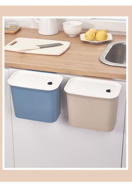 Mutfak Dolap Kapağı Askılı Çöp Kutusu, Şık ve Kullanışlı Depolama Çözümü fırsatları