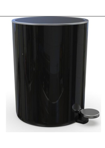 5 Lt Siyah Pedallı Çöp Kovası, Pratik ve Şık Tasarım modelleri