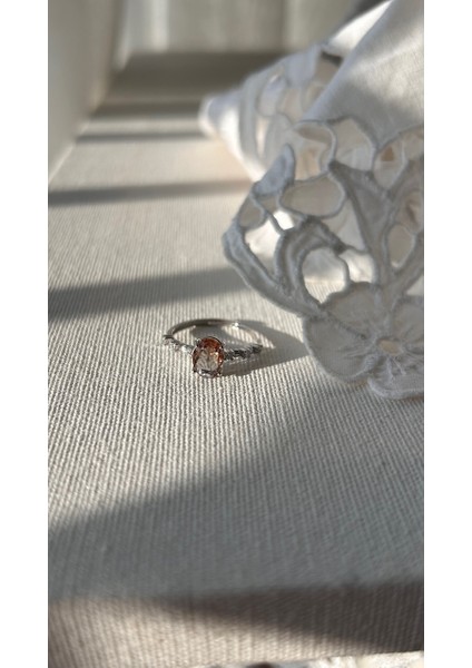 925 Ayar Gümüş Zultanit Taşlı Yüzük