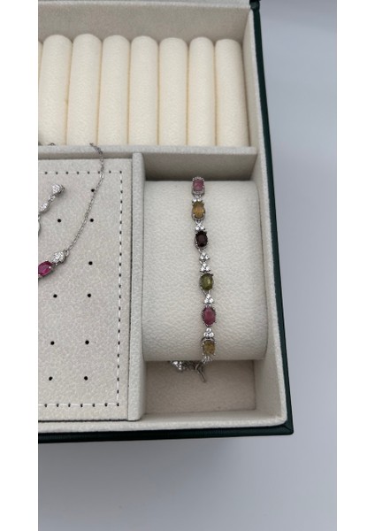 925 Ayar Gümüş Turmalin Bileklik indirimleri