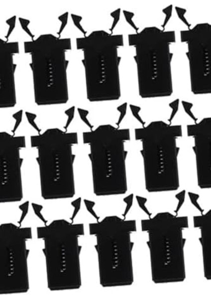 Çok Renkli Çöp Kovası Yedek Kilit Klipsi Seti 2 Adet modelleri