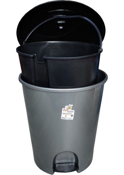 Gri Pedallı 7 Lt Çöp Kovası, Pratik ve Şık Tasarım fiyatları