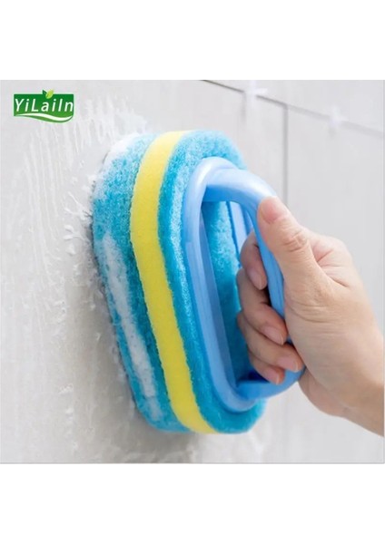 Lavabo Ovma Süngeri Bulaşık Süngeri Duşa Kabin Süngeri 3 Katlı Dayanıklı Temizlik Süngeri