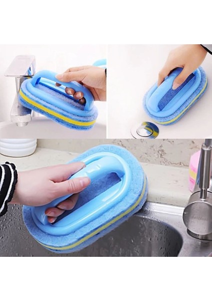 Lavabo Ovma Süngeri Bulaşık Süngeri Duşa Kabin Süngeri 3 Katlı Dayanıklı Temizlik Süngeri modelleri