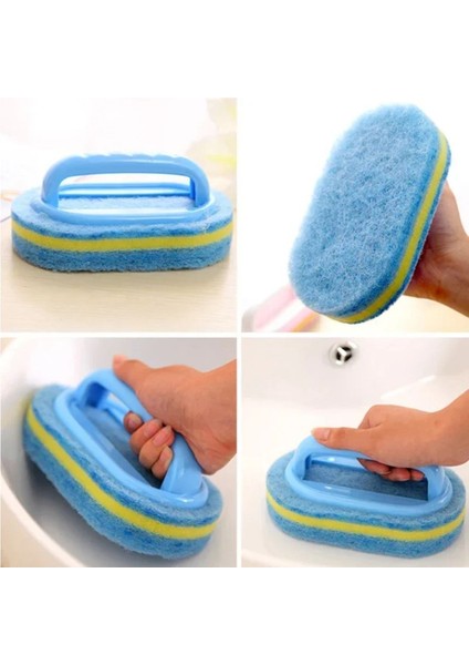 Lavabo Ovma Süngeri Bulaşık Süngeri Duşa Kabin Süngeri 3 Katlı Dayanıklı Temizlik Süngeri fırsatları