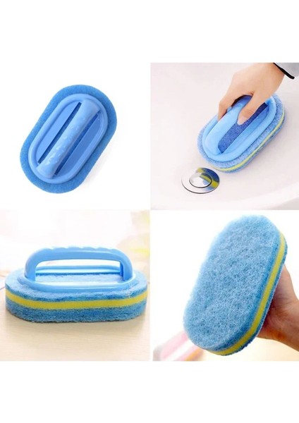 Lavabo Ovma Süngeri Bulaşık Süngeri Duşa Kabin Süngeri 3 Katlı Dayanıklı Temizlik Süngeri indirimleri