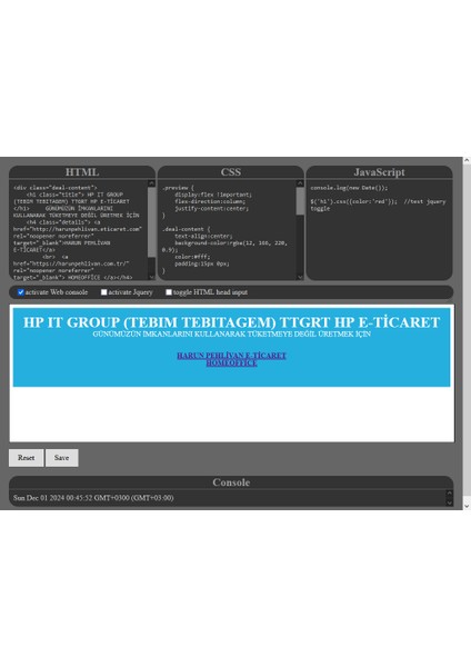 Liveeditor Yazılım