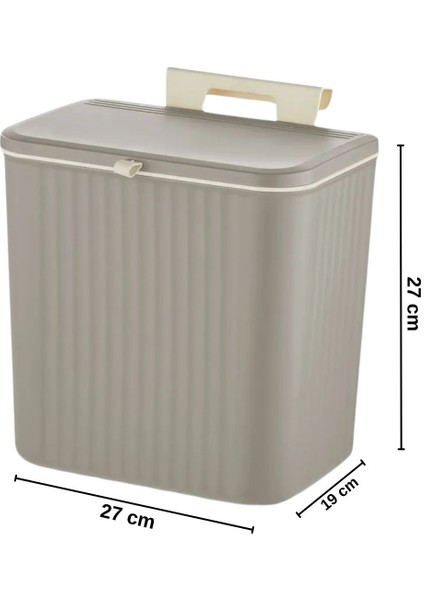 Renkli Mutfak Tezgah Üstü Dolap Askılı 15 Lt Çöp Kovası indirimleri