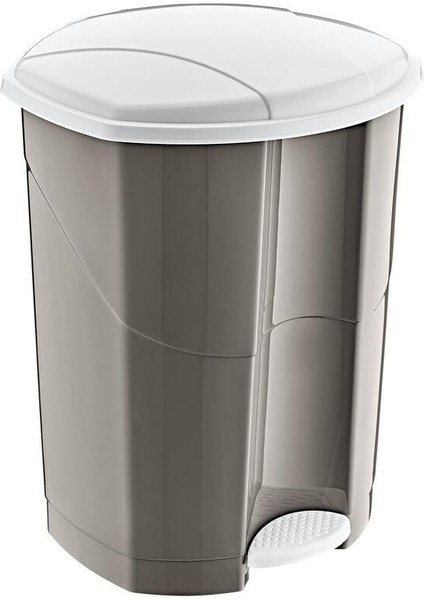 Beyaz Pedallı Çöp Kovası 11 Lt, Şık ve Kullanışlı Tasarım
