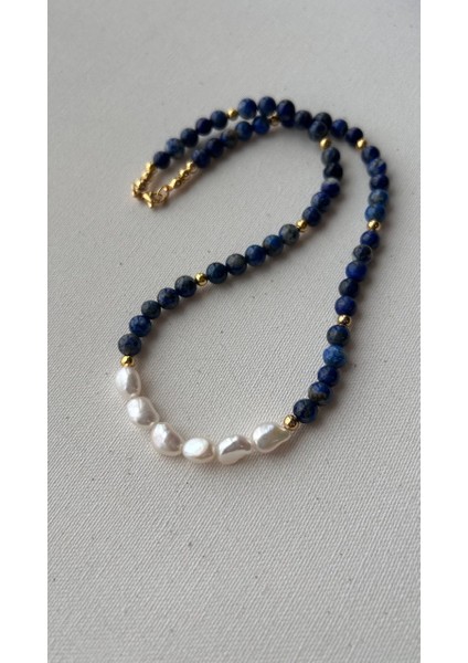 Lapis Lazuli Inci Kolye fırsatları