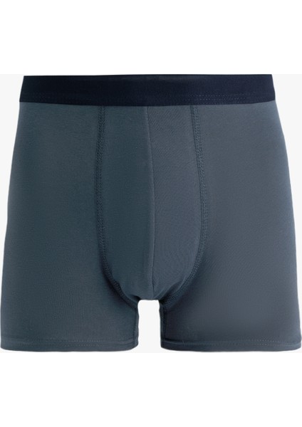 Pamuklu Desenli 3'lü Boxer Seti fırsatları