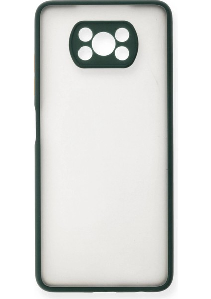 Xiaomi Pocophone X3 Kılıf Montreal Silikon Kapak - Yeşil - 14248-2631 fiyatları