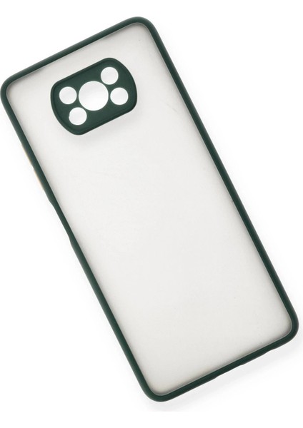 Xiaomi Pocophone X3 Kılıf Montreal Silikon Kapak - Yeşil - 14248-2631 modelleri
