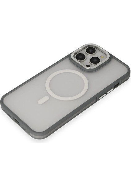 iPhone 14 Pro Kılıf Rocky Magsafe Kapak - Gümüş - 13927-8614 fırsatları