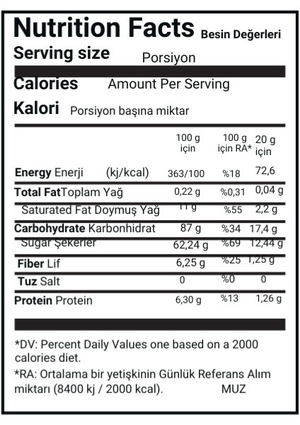 Frezy Freeze Dry Muz Dilimleri, Dondurularak Kurutulmuş Sağlıklı Atıştırmalık Kuru Meyve Cipsi 20G modelleri