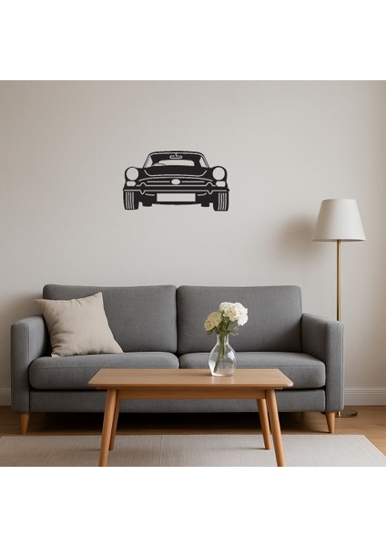 Klasik Araba Sanatı Mdf Duvar Dekoru - 12968-3314 fırsatları