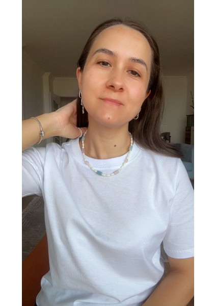 Karışık Doğaltaş Kolye modelleri