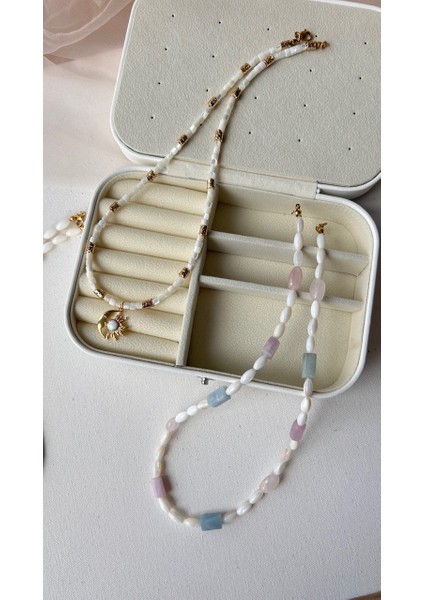 Karışık Doğaltaş Kolye fırsatları