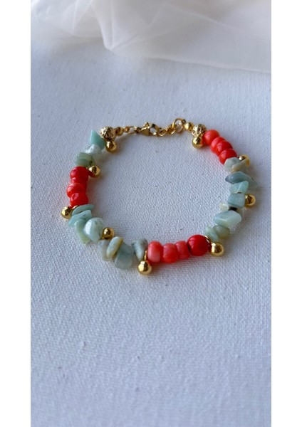 Amazonit Mercan Bileklik fırsatları